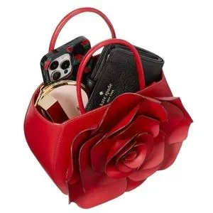 kate spade | Bags | Kate Spade Flora 3d Rose Leather Tote